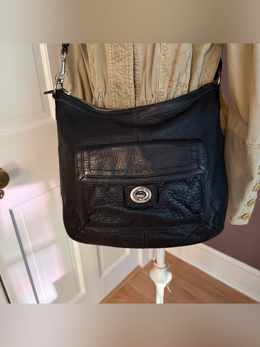 Coach Leather Crossbody Bag